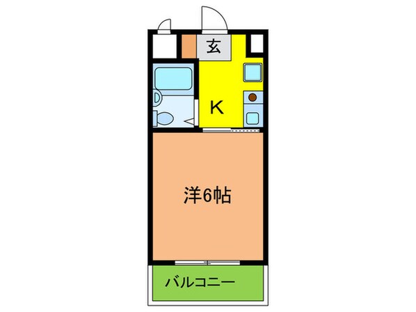 グリ－ンすまの物件間取画像